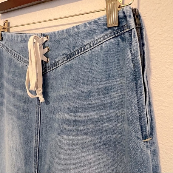 Maison Marguerite denim maxi skirt, medium wash, size M - Picture 10 of 13